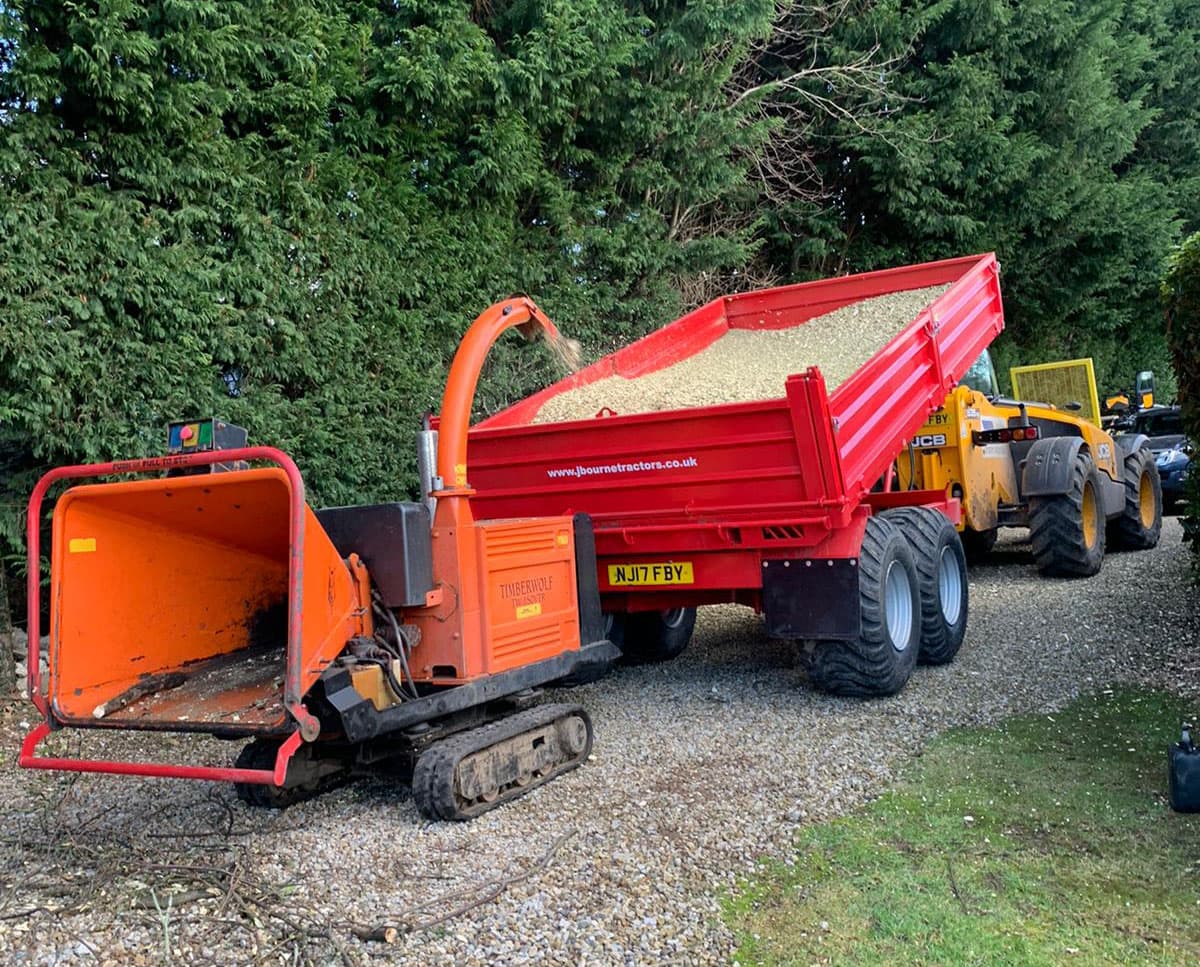 Wright's Contractors team working together