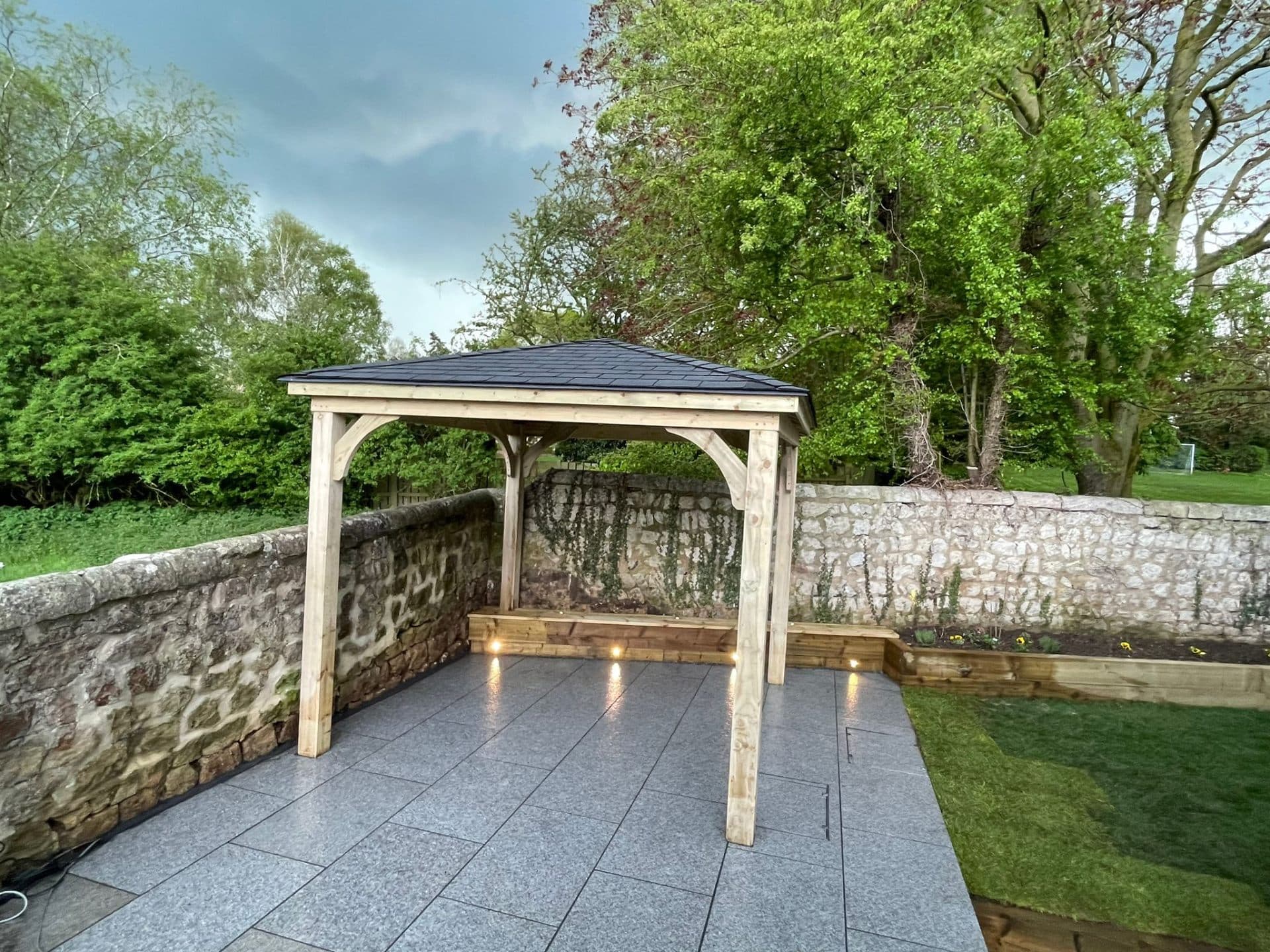 Pergola & Lawn Project