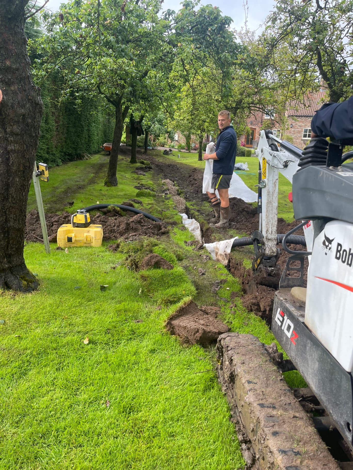 Garden Drainage Installation — image 2