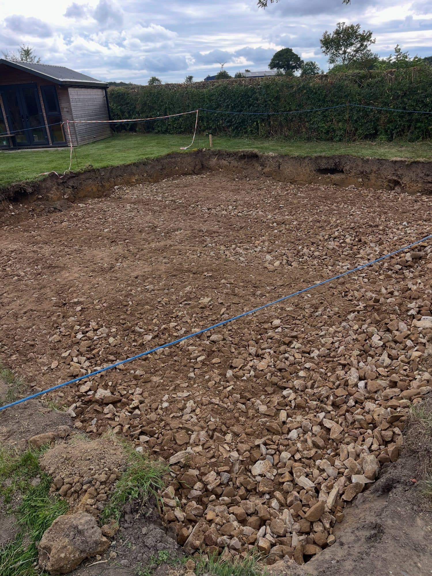 Concrete Base for an Oak-Framed Garage — image 1