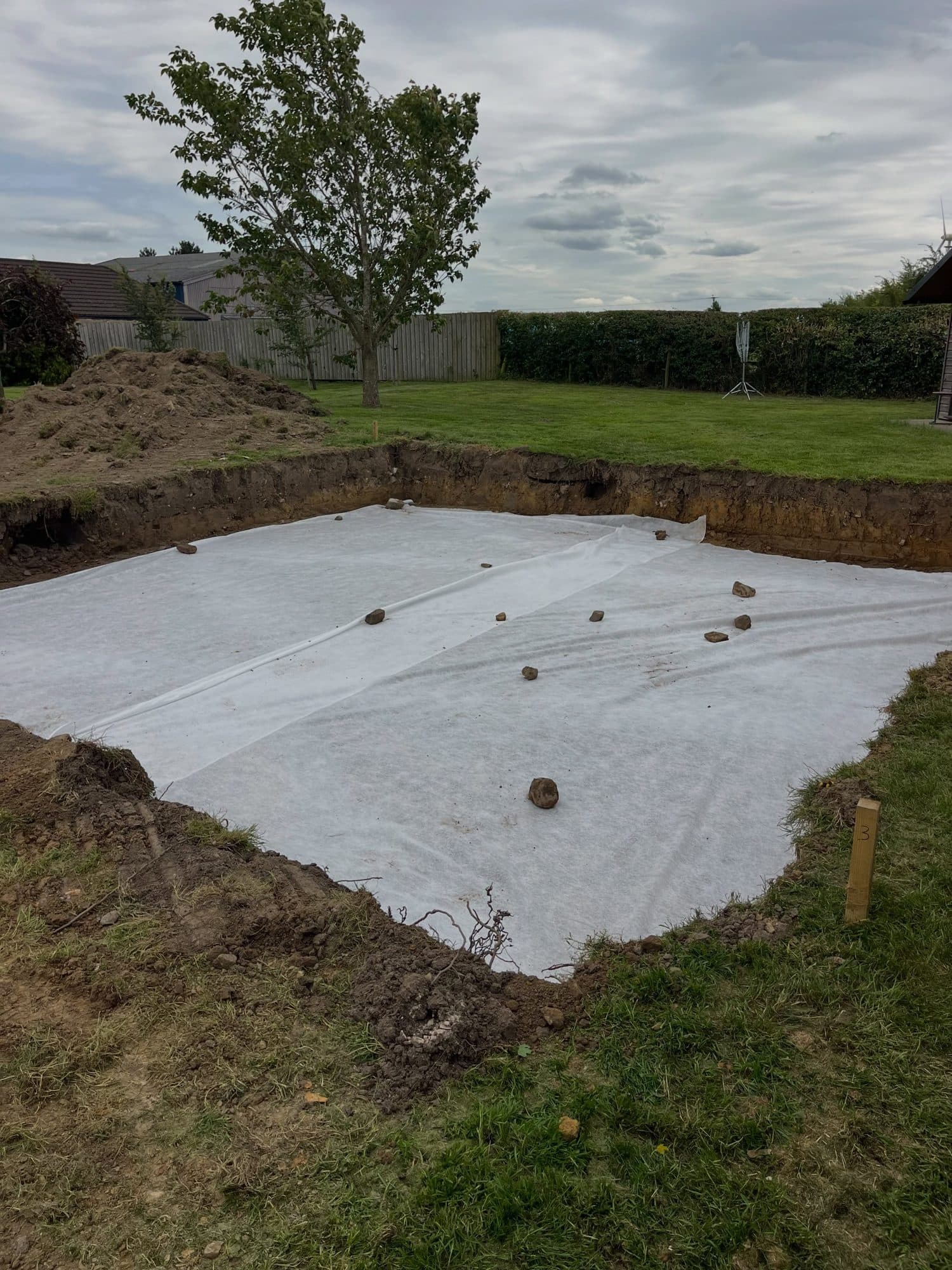Concrete Base for an Oak-Framed Garage — image 2
