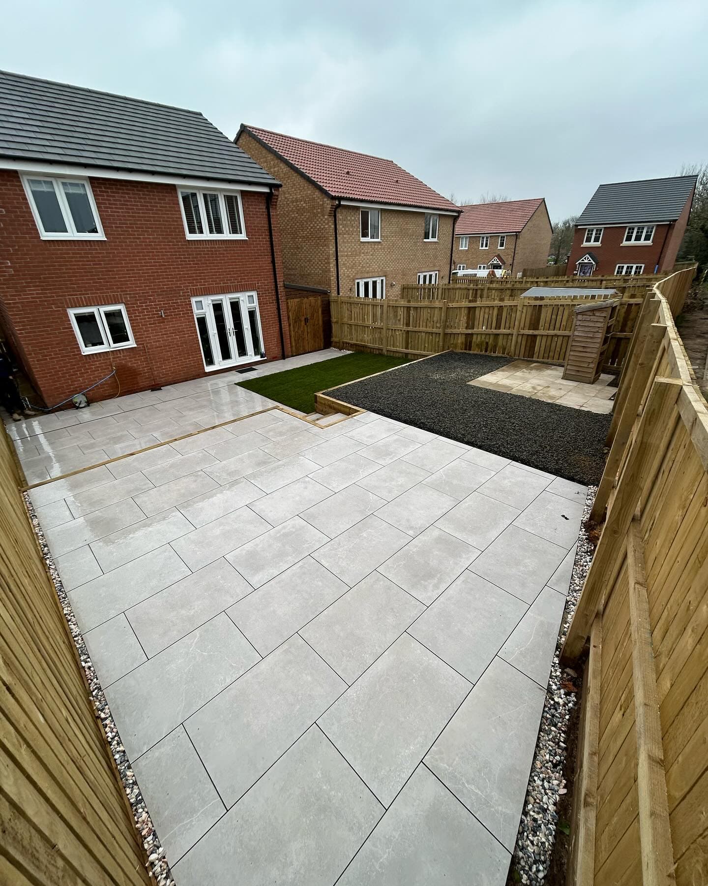 Porcelain Stone Patio