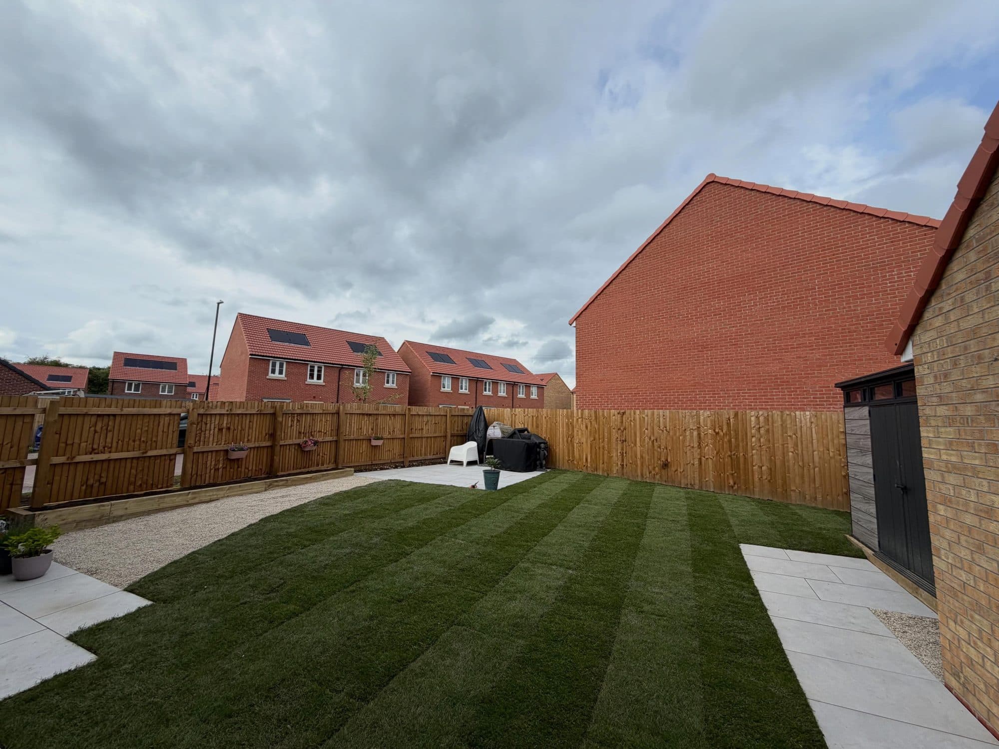 New Build Garden, Ready for Summer — image 1