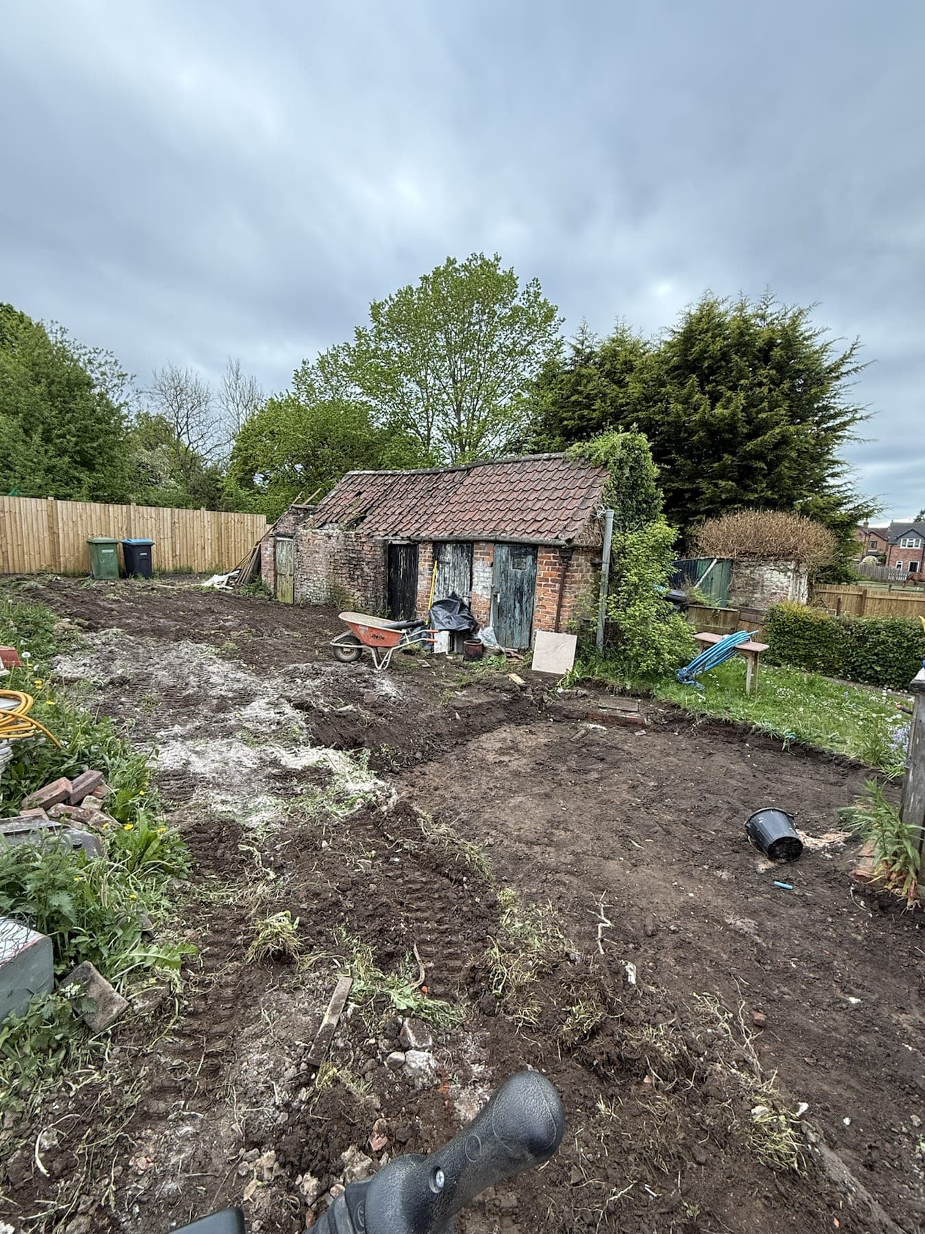 Outbuilding Clearance & Drainage Prep — image 2