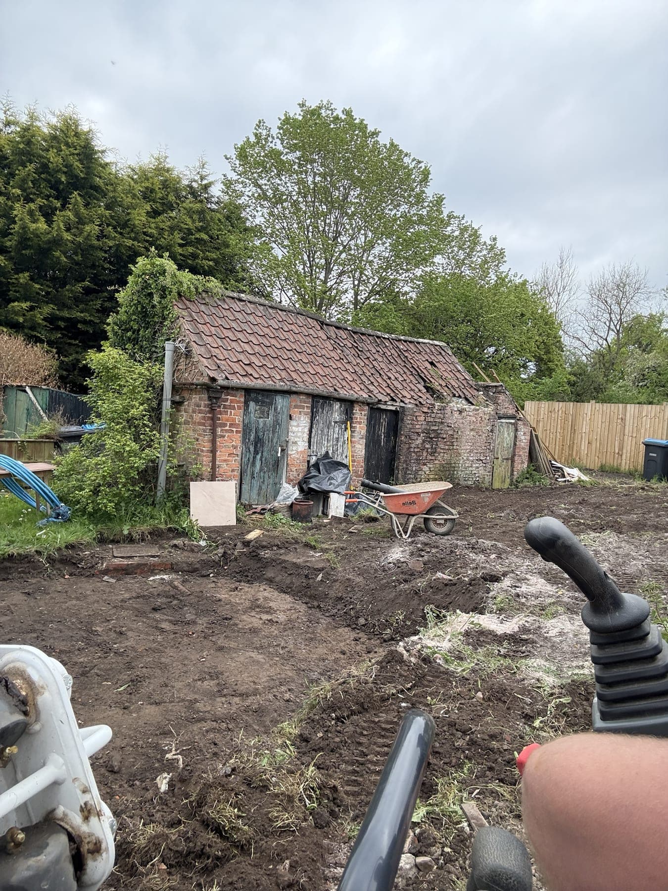 Outbuilding Clearance & Drainage Prep — image 3