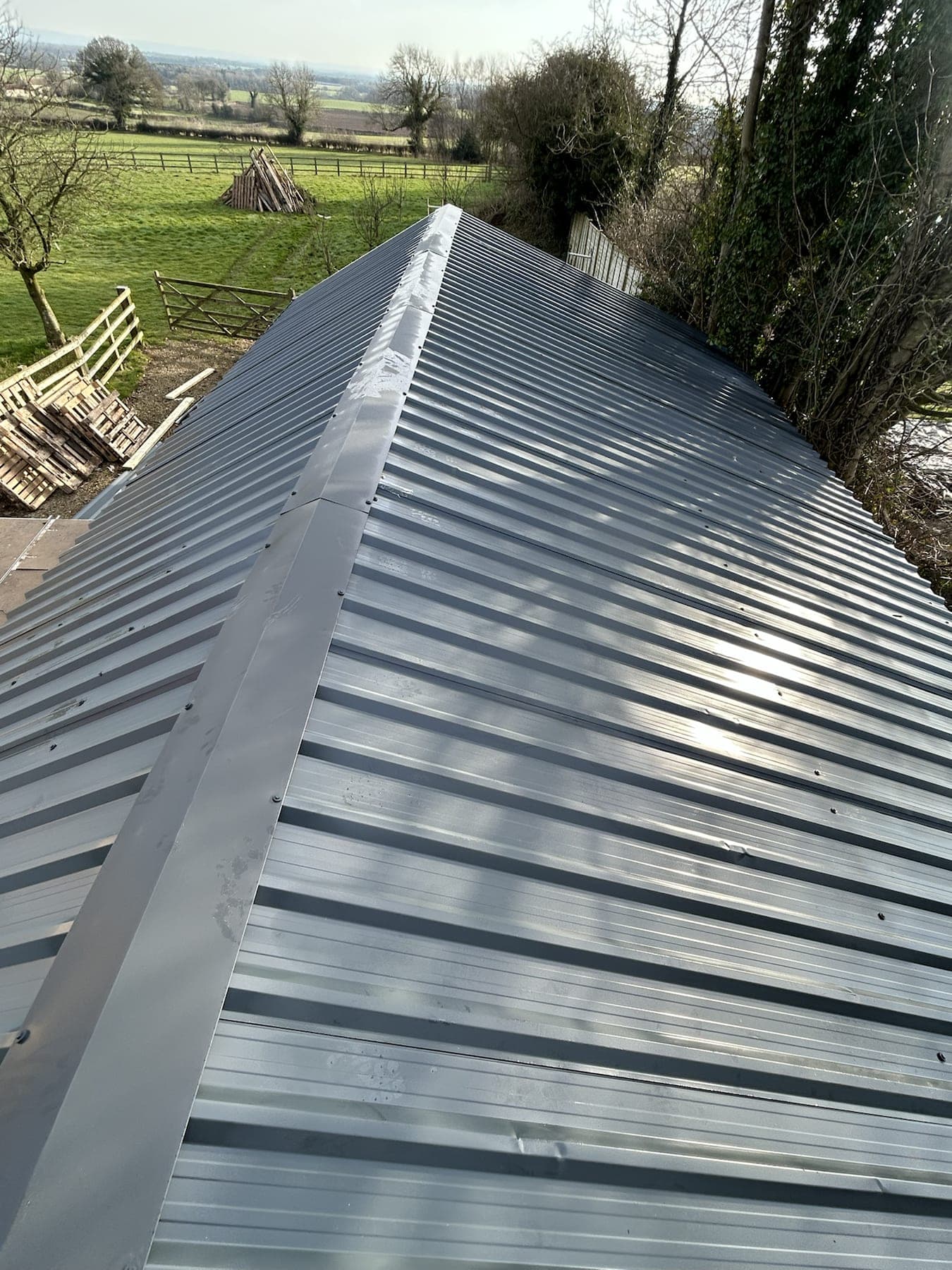 Timber Outbuilding Roof Structure — image 13