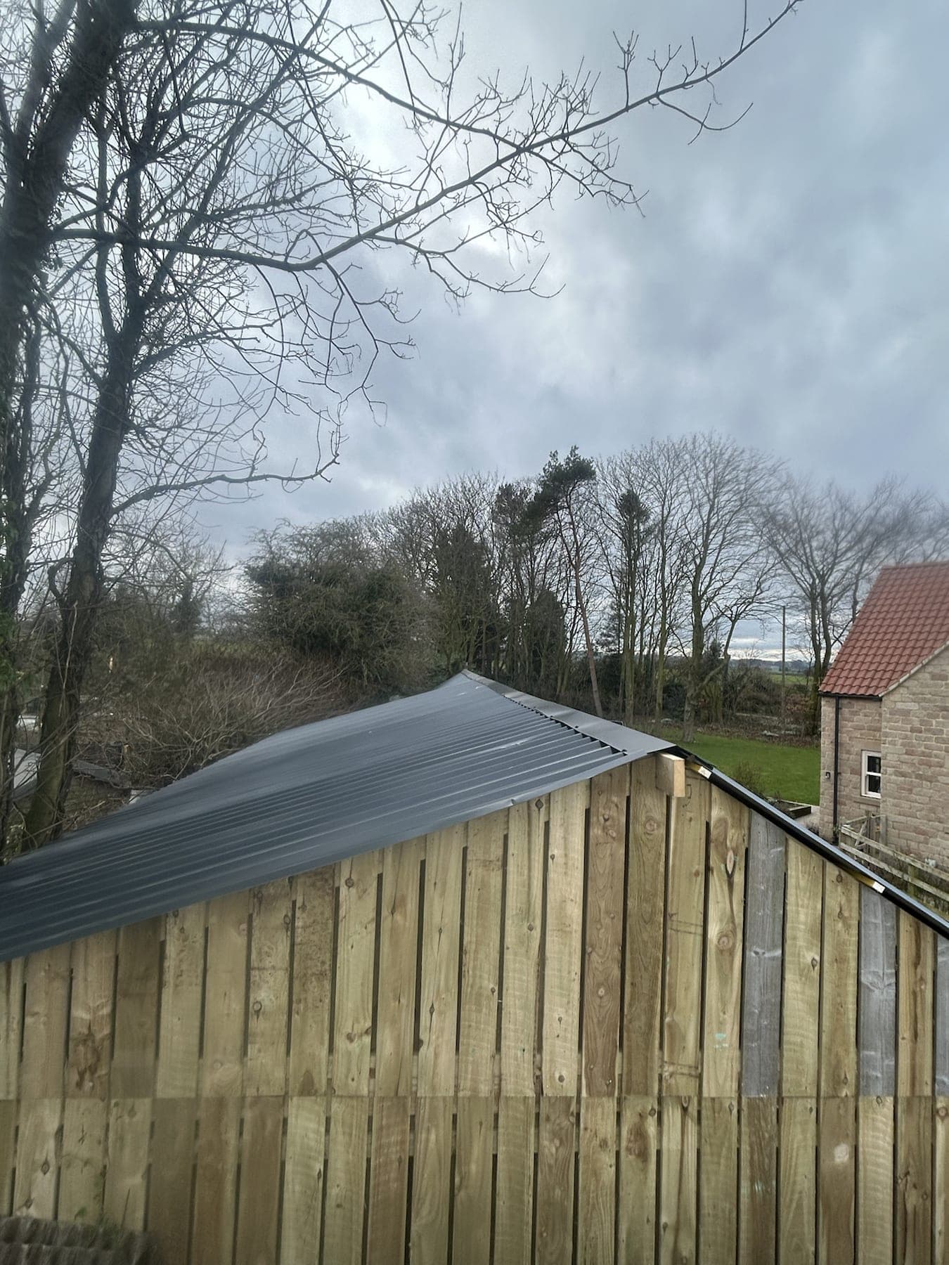 Timber Outbuilding Roof Structure — image 2