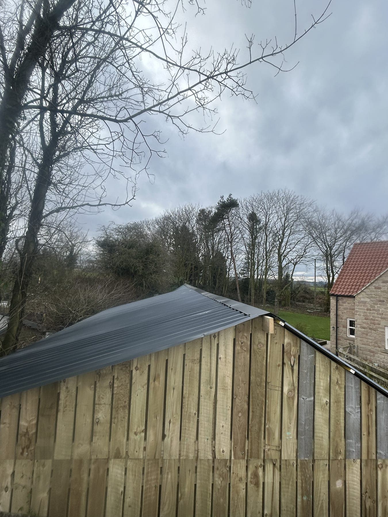 Timber Outbuilding Roof Structure — image 8