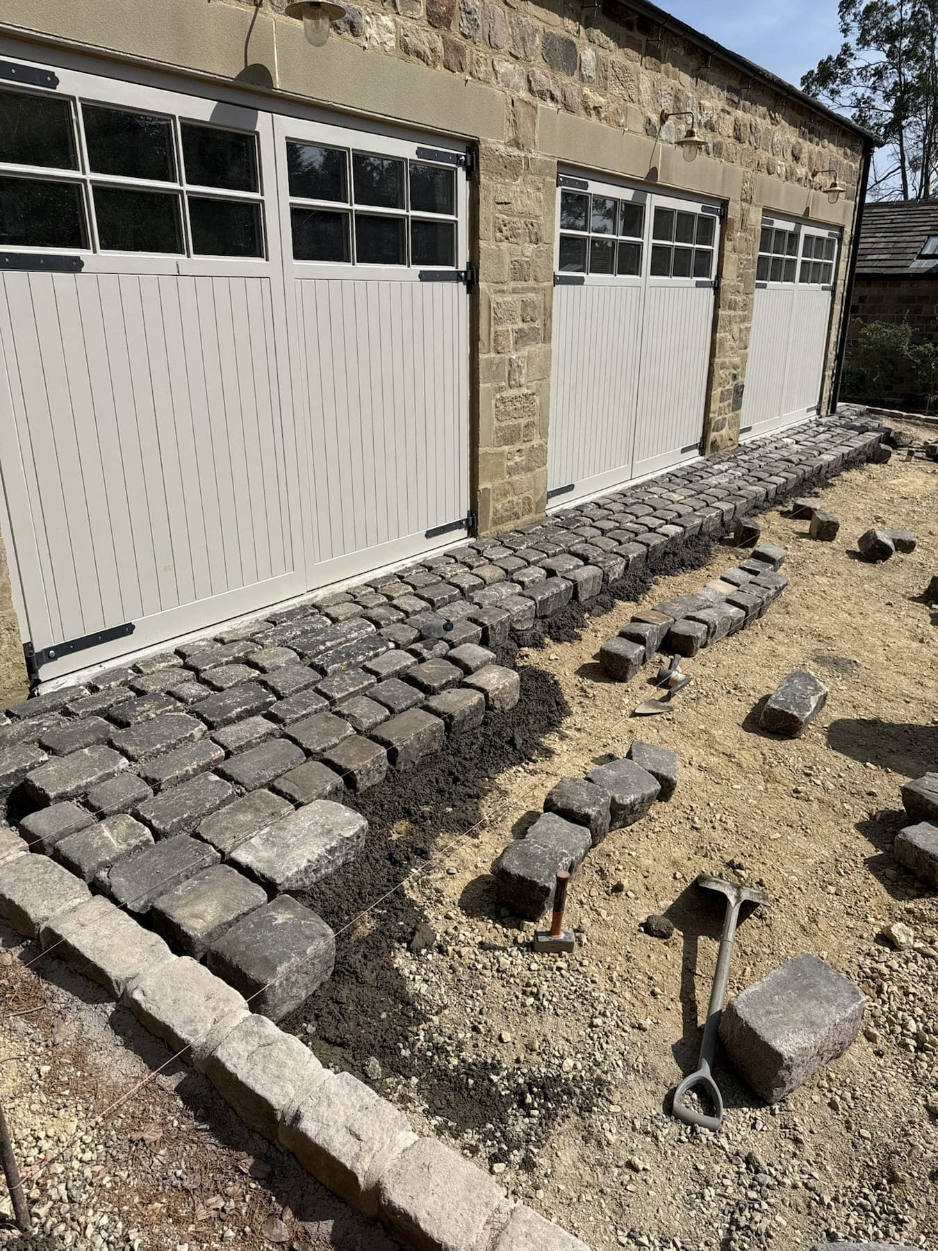 Timber Walkway, Gate & Stone Edging — image 6