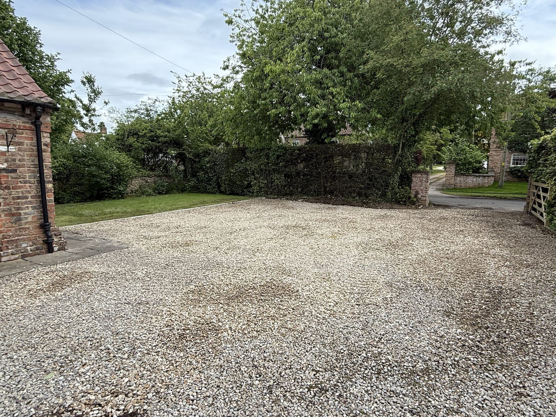 Gravel Driveway & Timber Gate — image 2