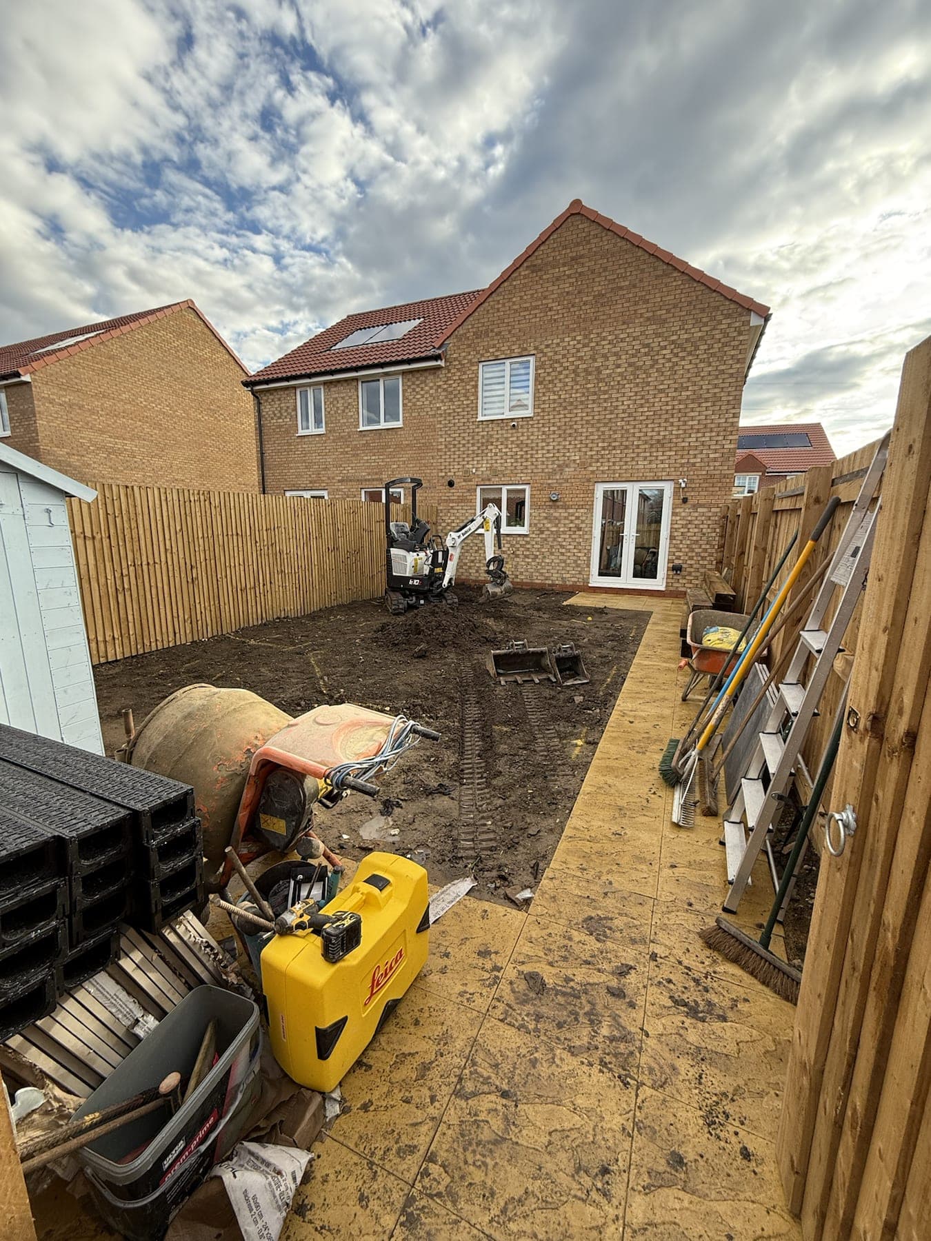 New Build Garden Groundworks — image 1