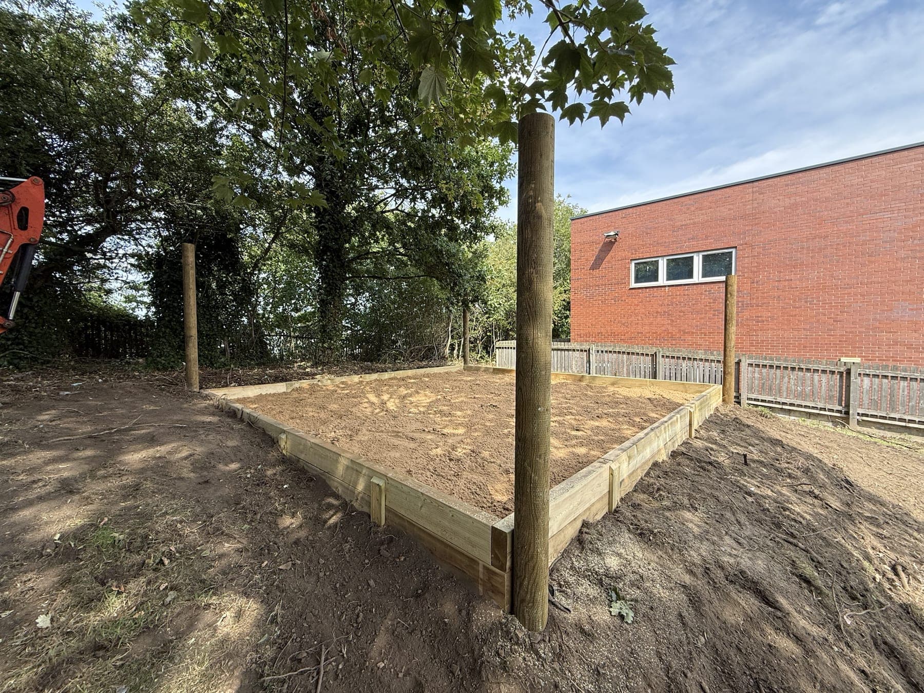 School Access Decking & Tarmac Path — image 8