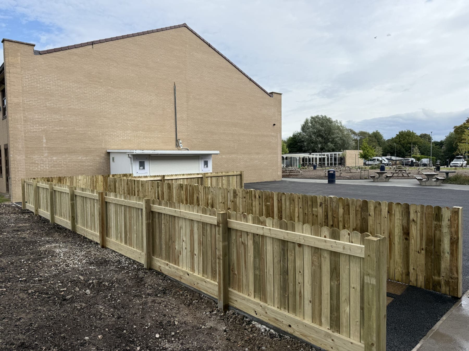 School Access Decking & Tarmac Path — image 7