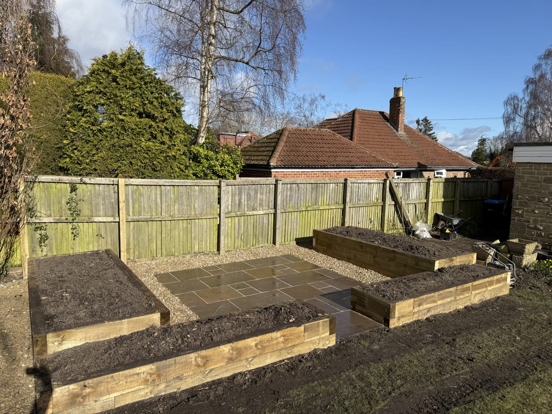 Sleeper Beds & Patio Landscaping — image 2