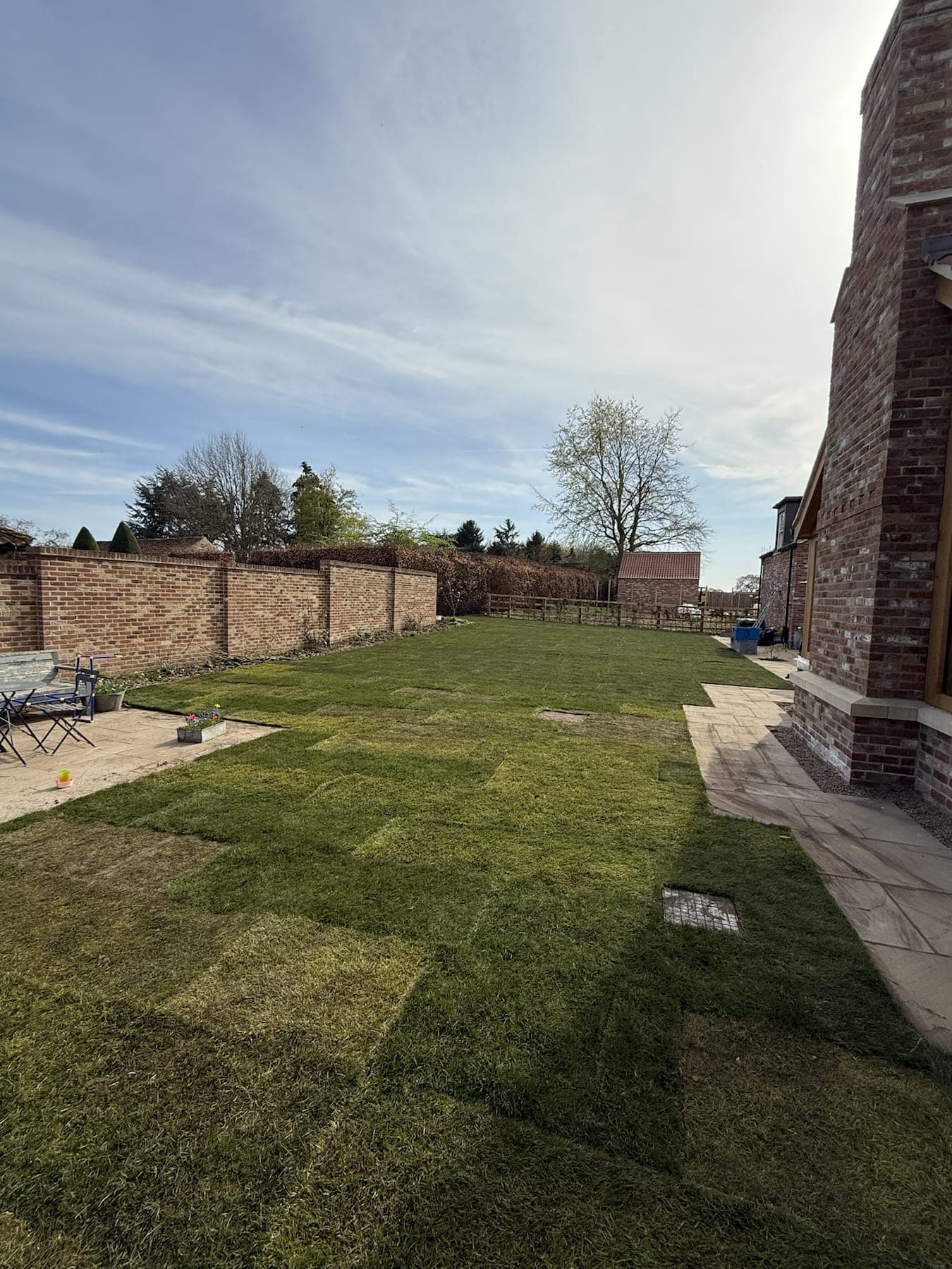 Stone Patio & Lawn Finish — image 5
