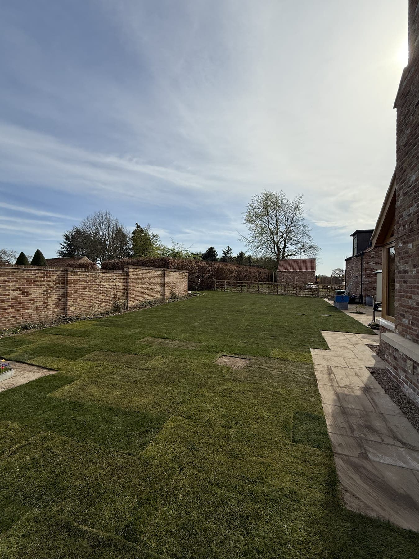 Stone Patio & Lawn Finish — image 6