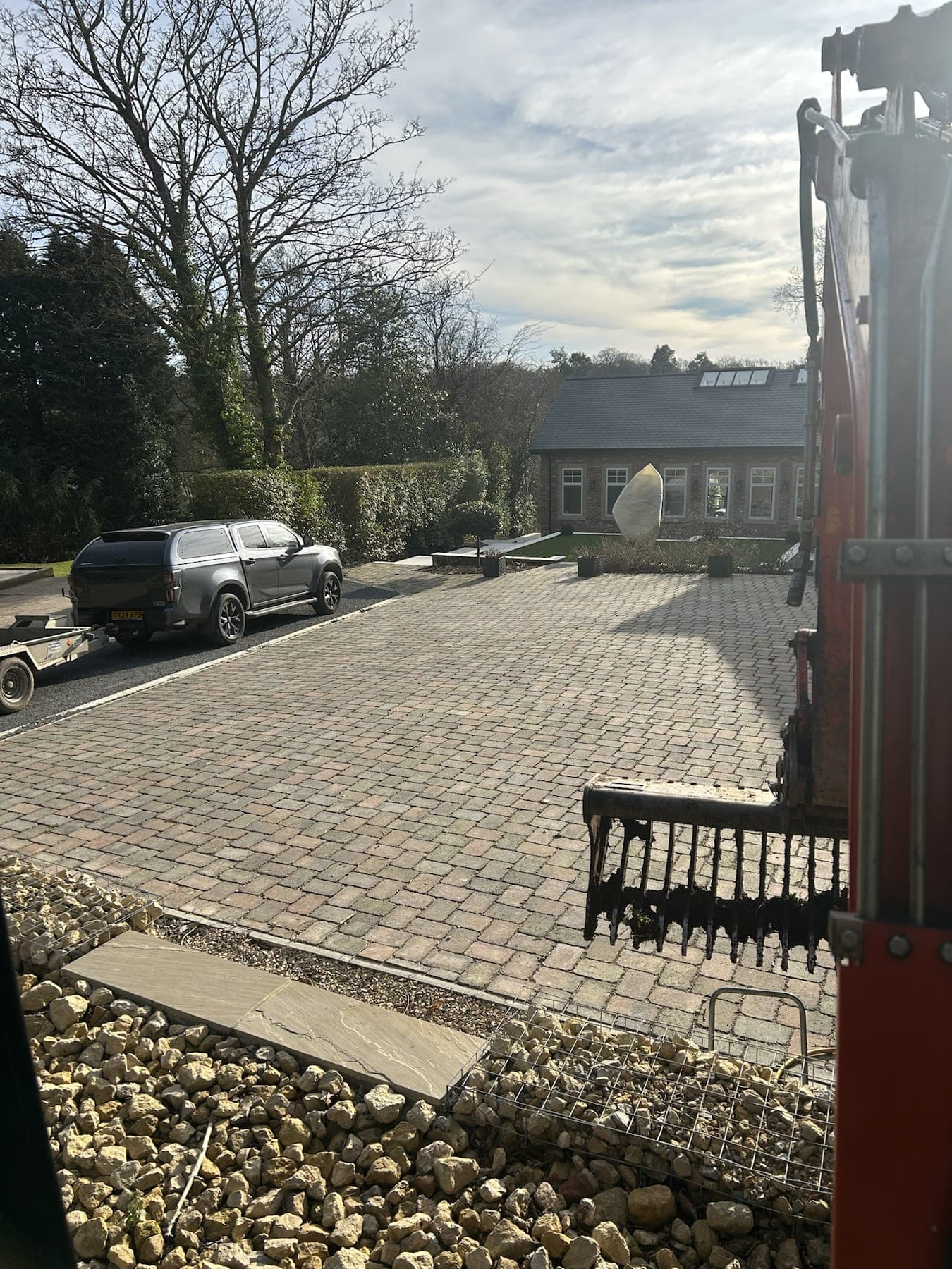 Stone Property Driveway & Fencing — image 11