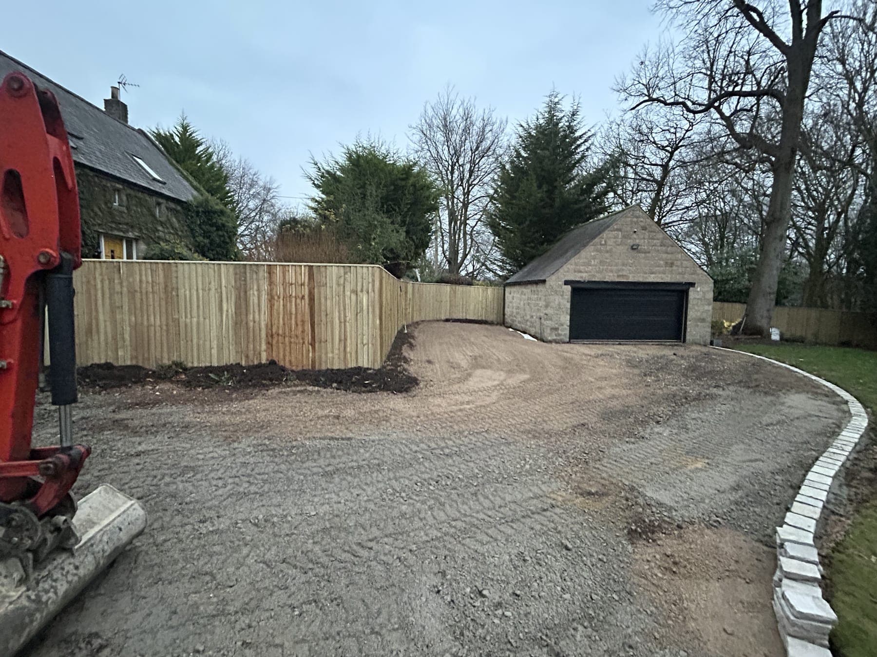 Stone Property Driveway & Fencing — image 5