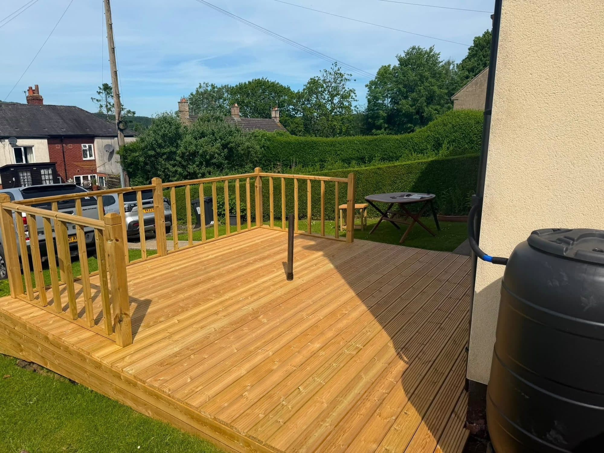 Garden Decking at Summerbridge — image 1