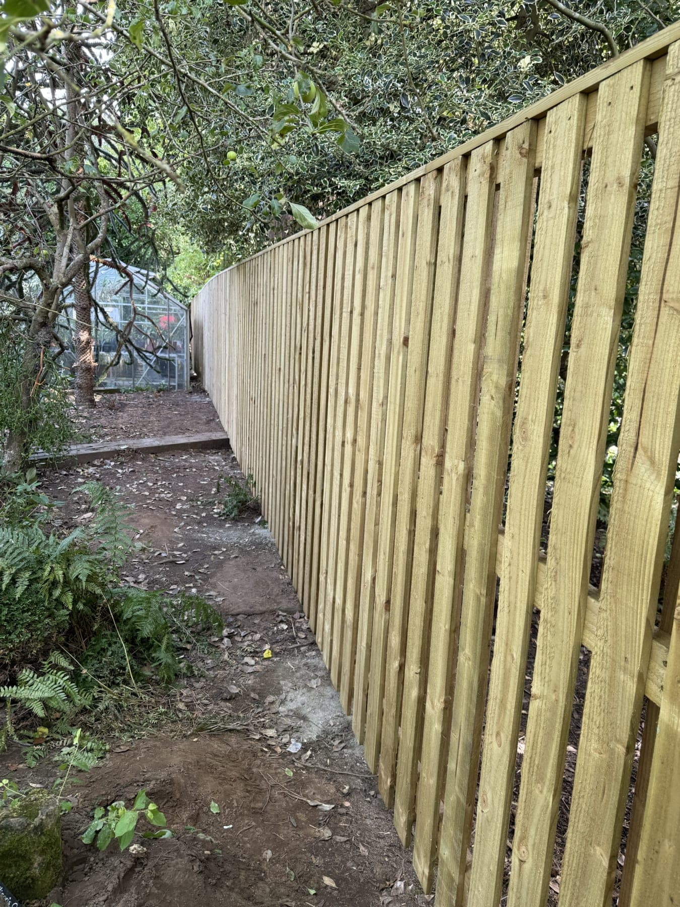 Timber Boundary Fencing & Retaining Wall — image 4