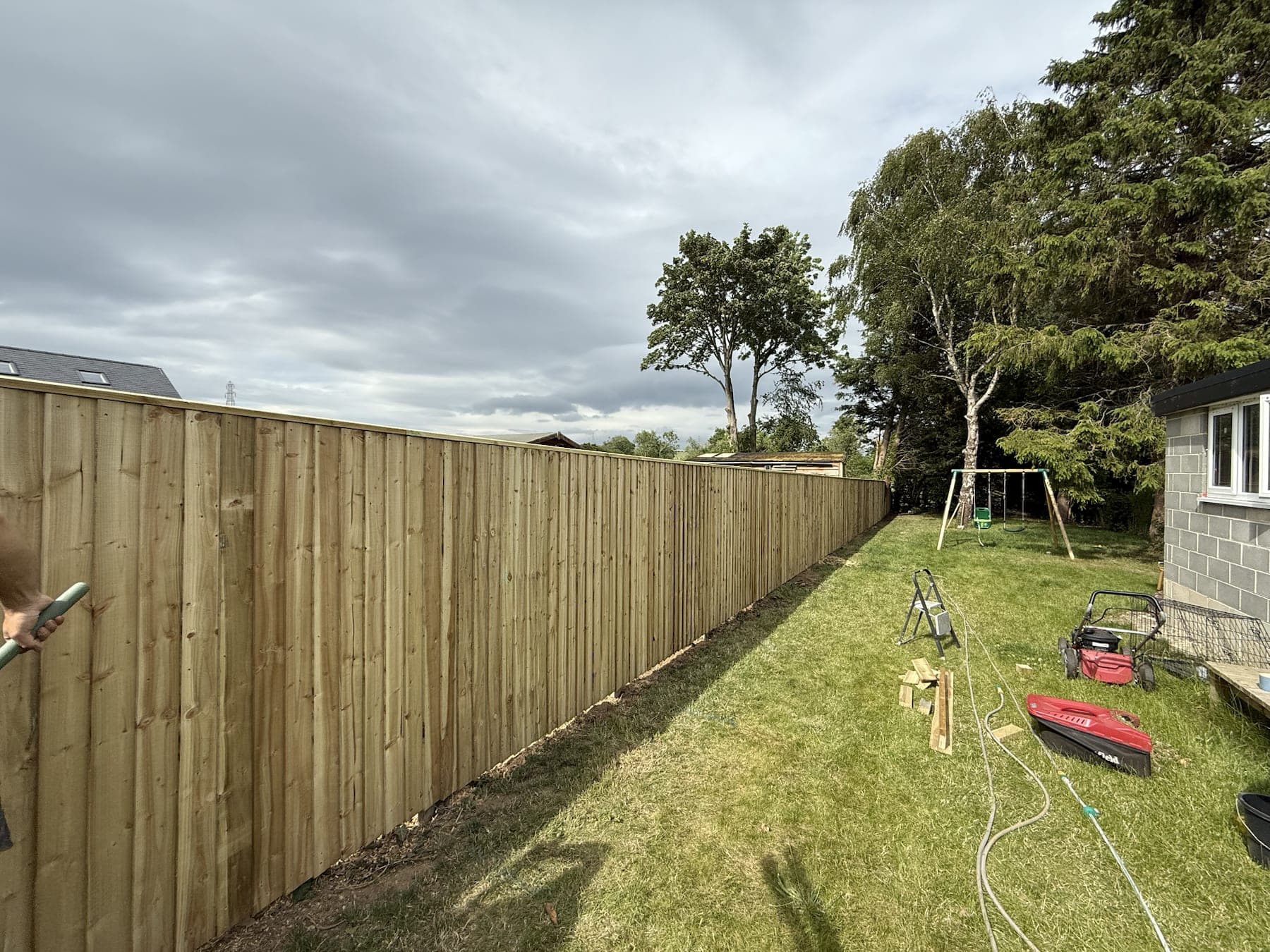 Timber Boundary Fencing — image 1