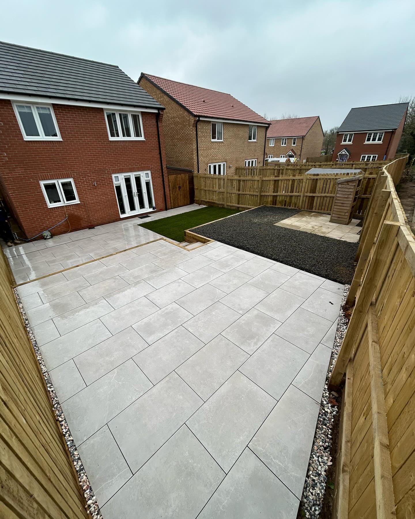 Porcelain Stone Patio — image 1