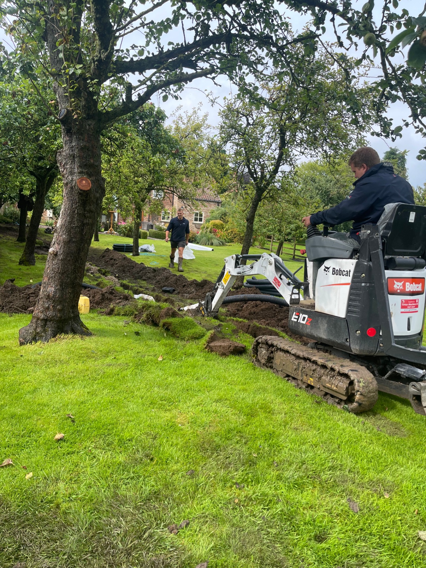 Garden Drainage Installation