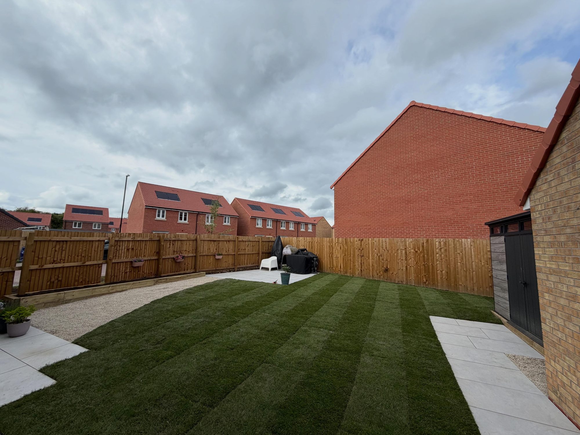New Build Garden, Ready for Summer — image 1