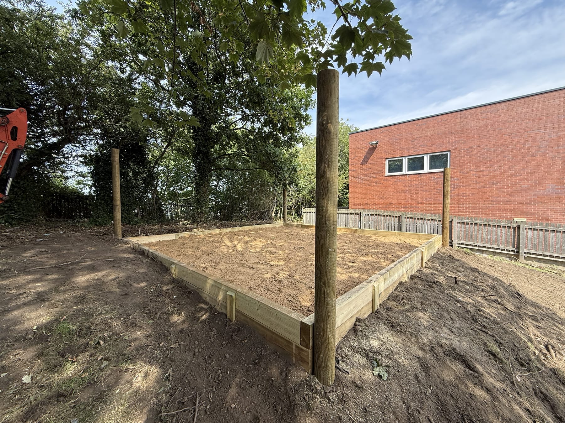 School Access Decking & Tarmac Path — image 8