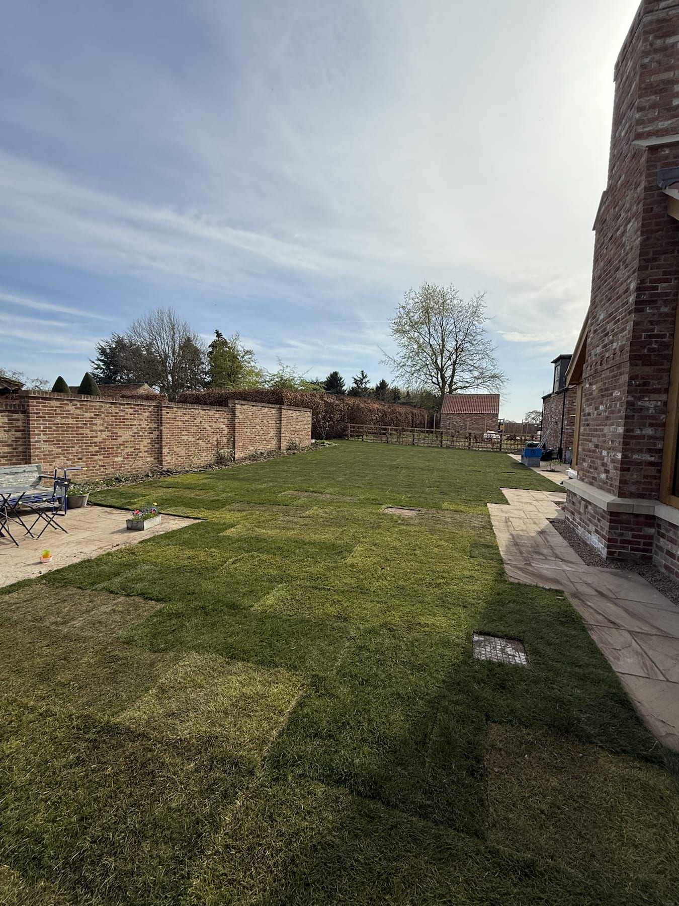 Stone Patio & Lawn Finish — image 5
